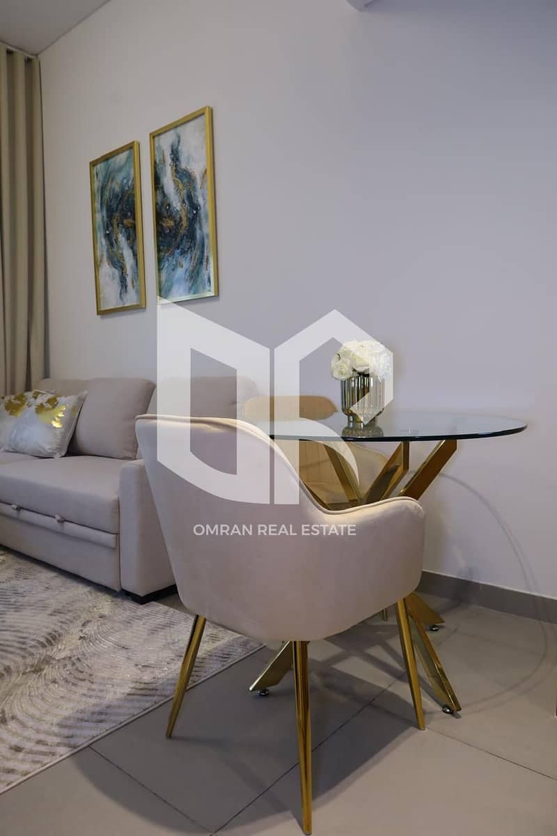 Furnished | Al Mamsha | One Bedroom | Big Balcony | Two Bathrooms | Ready Investment