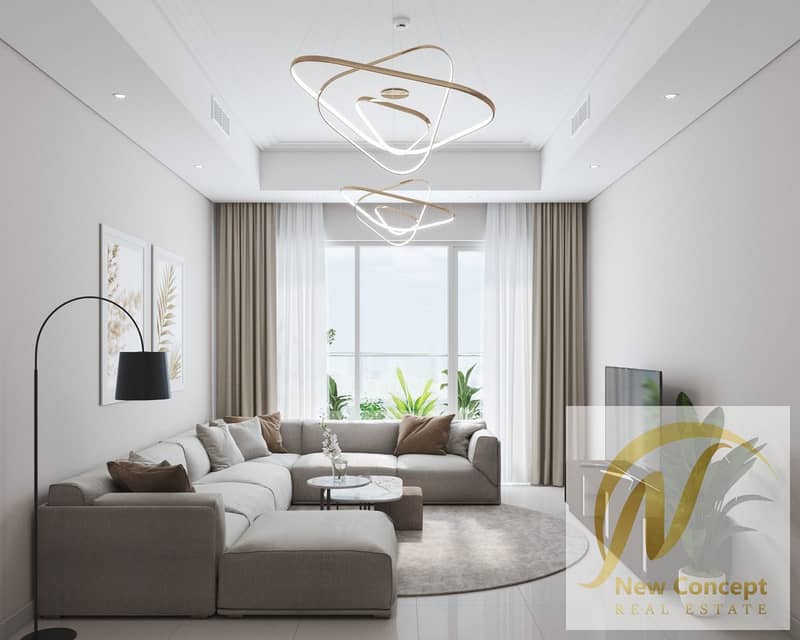 Two bedroom and hall for resale in Ajman One, Phase 2