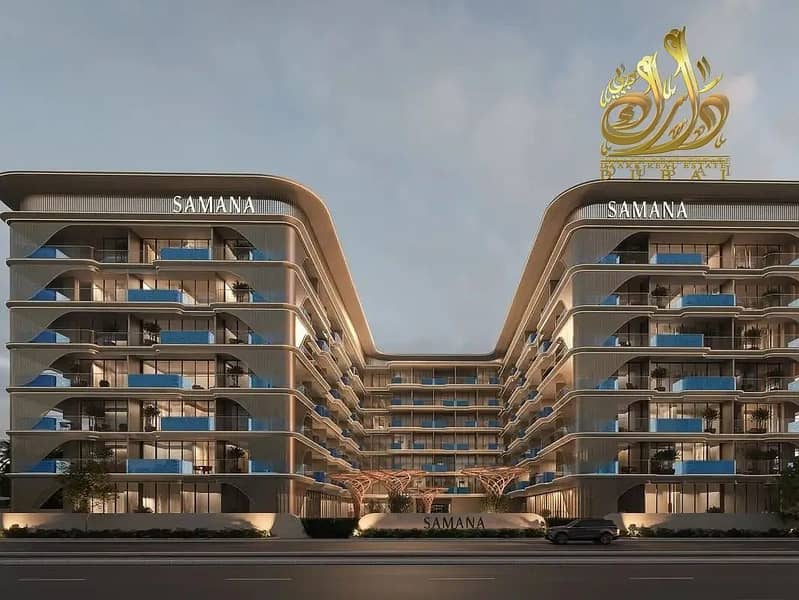 1 Bedroom Apartment- Samana Imperial Gardens Arjan- Pool & City Views-Furnished Interiors