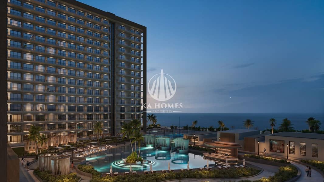 Apartment in Fujairah | With open sea view | Modern finishes |