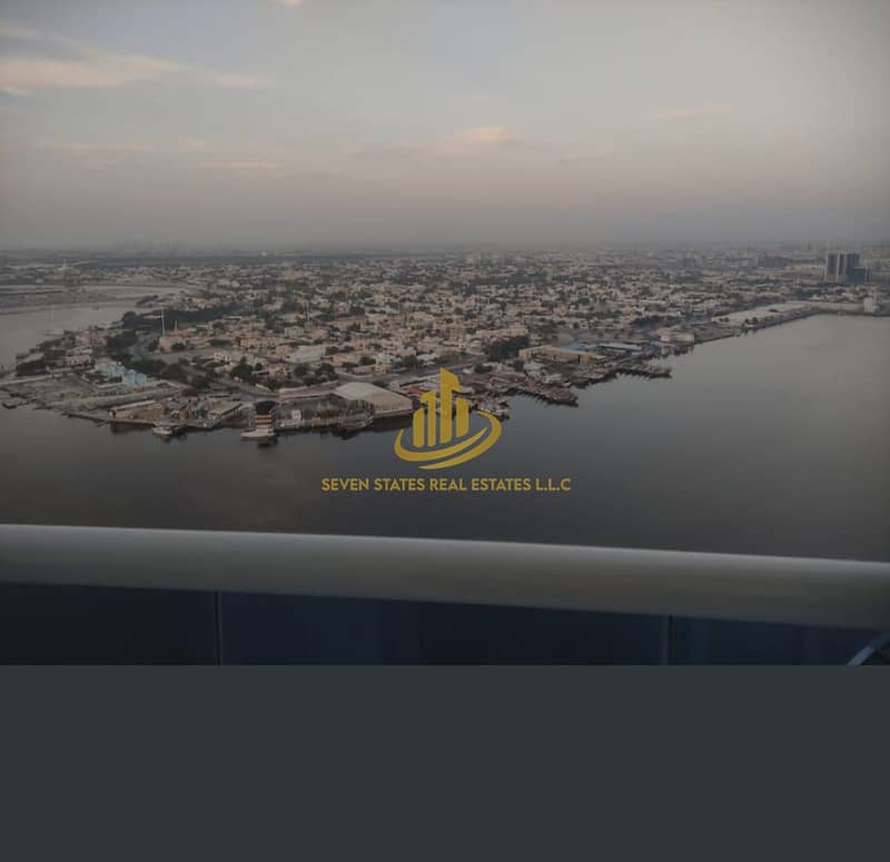 Spacious apartment with sea view, parking, swimming pool, and gym. Installment plans available with 2 blacony