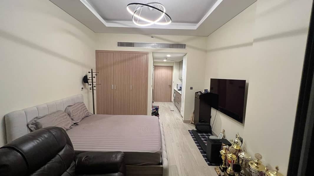Furnished Studio | Creek Views by Azizi | Burj & Downtown View
