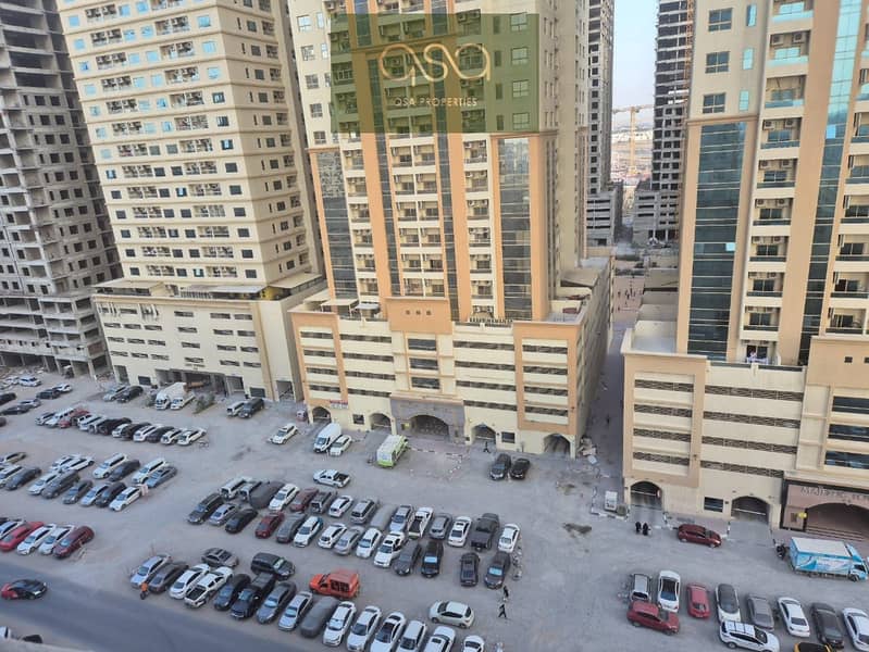 Spacious Two Bedroom Hall With Big Balcony Along With Parking Is Available For Sale In Lilies Tower Emirates City, Ajman!. . . .