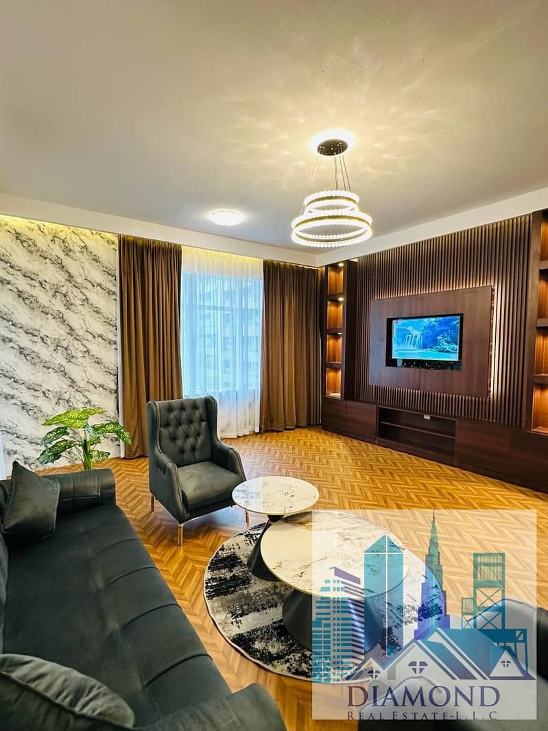 Fully Furnish One BHK For Sale in Horizon Tower Ajman downtown