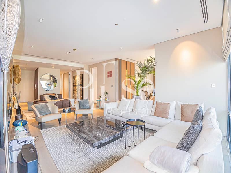 Prestige 3BR | High Floor | Burj Khalifa View