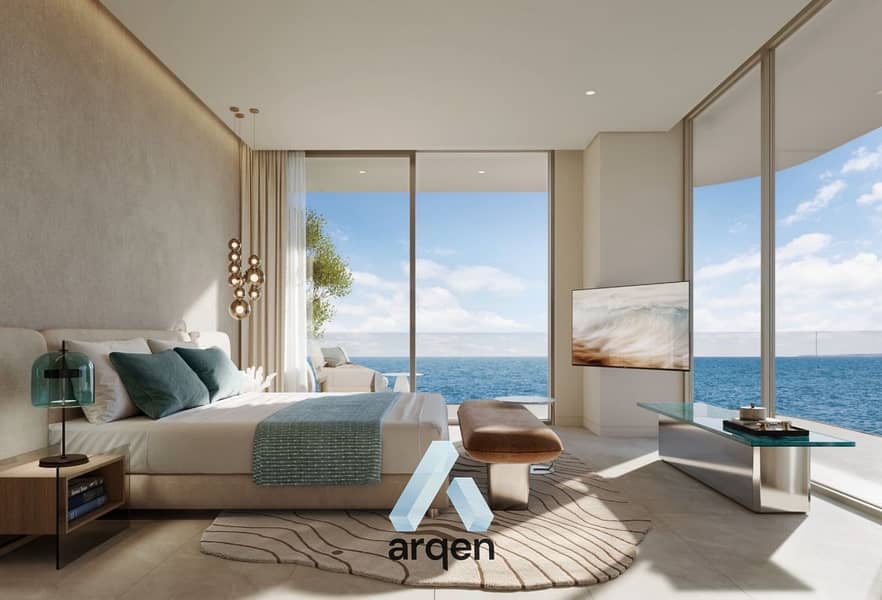 Luxury 1BR | unobstructed Sea View | Branded