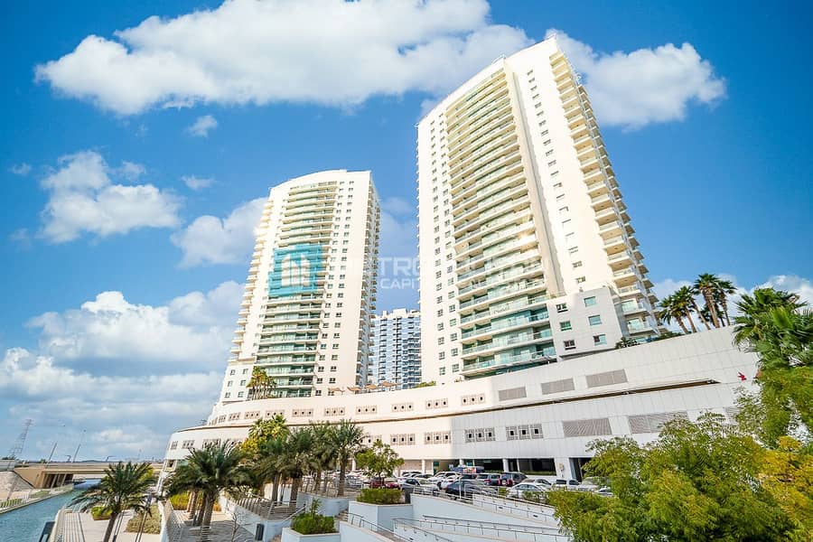 2BR Masters with Balcony | 2 Parkings | Sea View