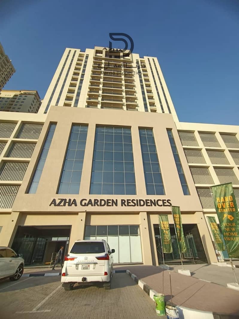 Studio for Sale in Garden Residence – Al Amerah, Ajman 563 sq. ft. studio on the 7th floor with a practical layout, good finishing, and dedicated parking. Total price AED 326,400 with a monthly installment of only AED 2,646. Prime location near Sheikh Moh